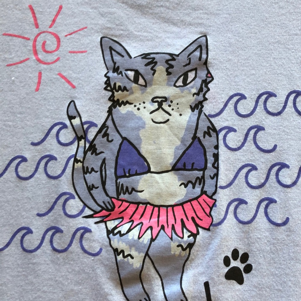 BOBS Skechers Cats Beach Please T, cute!